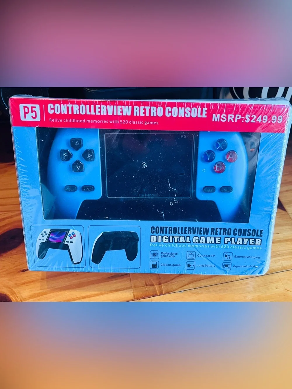 Retro Game Controller Console
